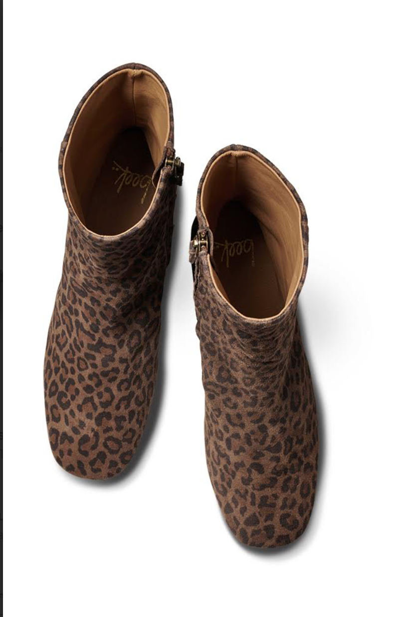 Beek Raven Leopard Boots Top  View 