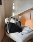 Bembien Black Woven Tote
