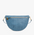 CLARE V DESERT BLUE WOVEN ZIG ZAG GRANDE FANNY 
