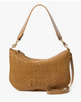 CLARE V SEQUOIA WOVEN MOYEN MESSENGER