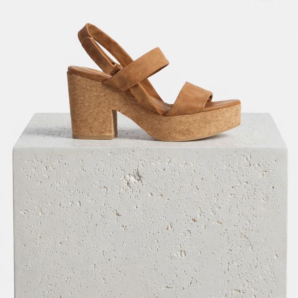 COCLICO BROWN RUSSET SUEDE SANDAL