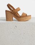 COCLICO BROWN RUSSET SUEDE SANDAL
