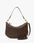 Clare V Black and Brown Moyen Messenger