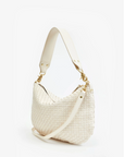 Clare V Cream Moyen Cross Body Bag 