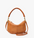 Clare V Petit Moyen Messenger in Natural Woven Checker 
