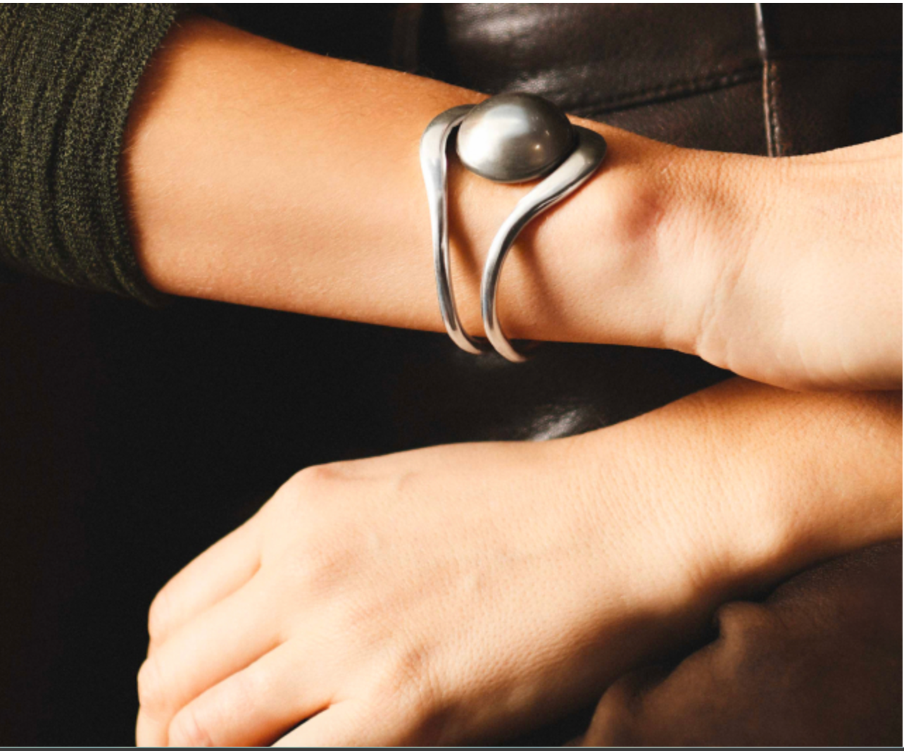 Claris_Virot_Osmose_Cuff_Silvered