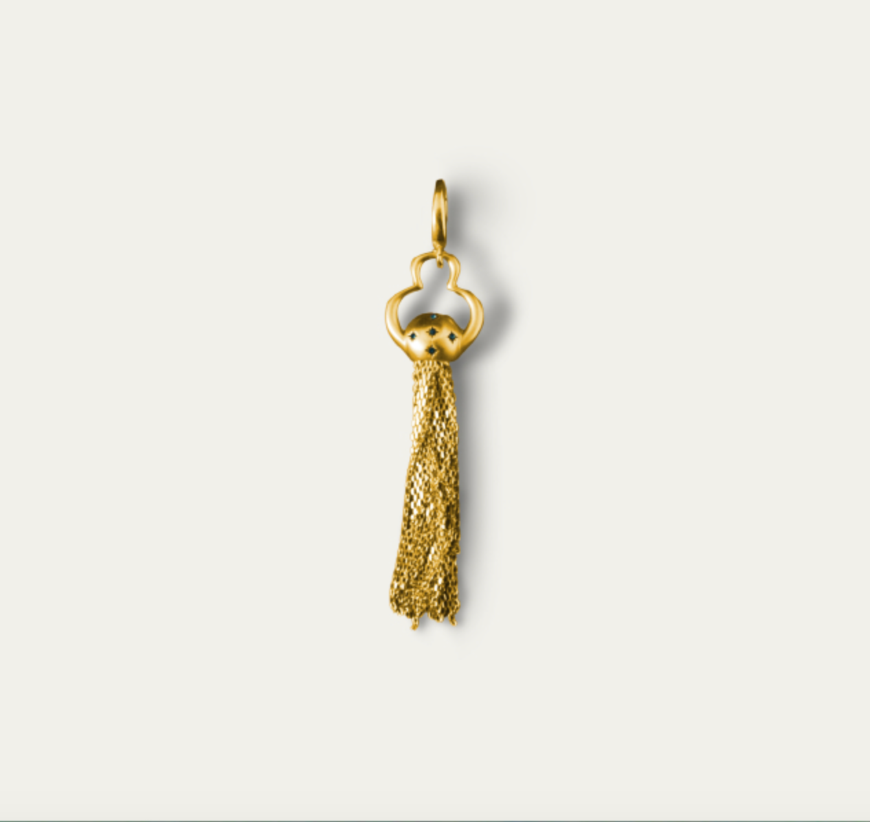 Claris Virot Removable Tassel Pendant Gold