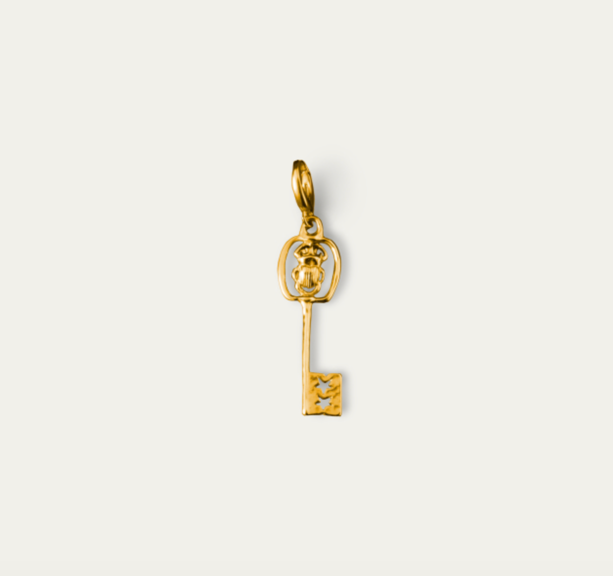 Claris Virot removable Key Pendant Gold