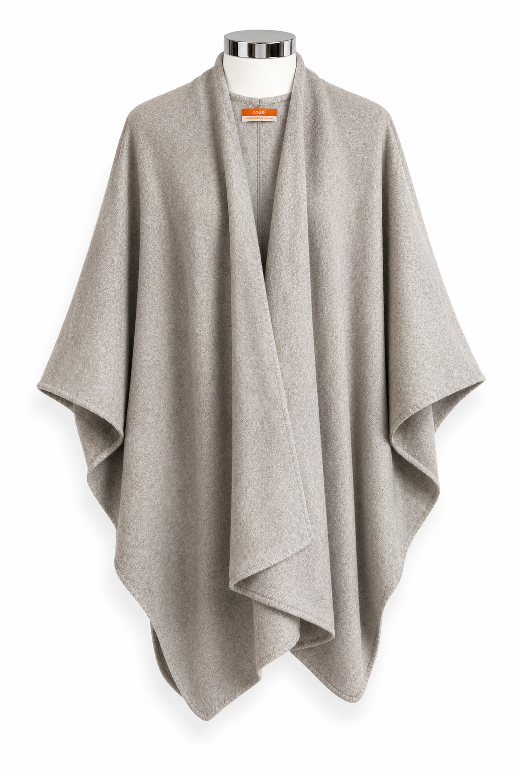 Cosi Textiles 100% Yak Wool Poncho in Natural