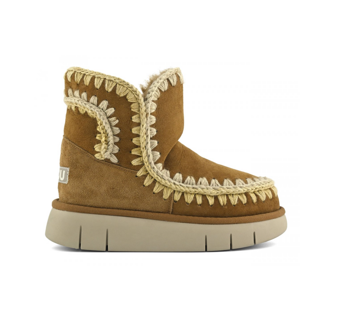 Eskimo Bounce Boot Overstitching in Cognac 