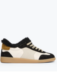 FREDA SALVADOR BLACK SHEARLING SNEAKER