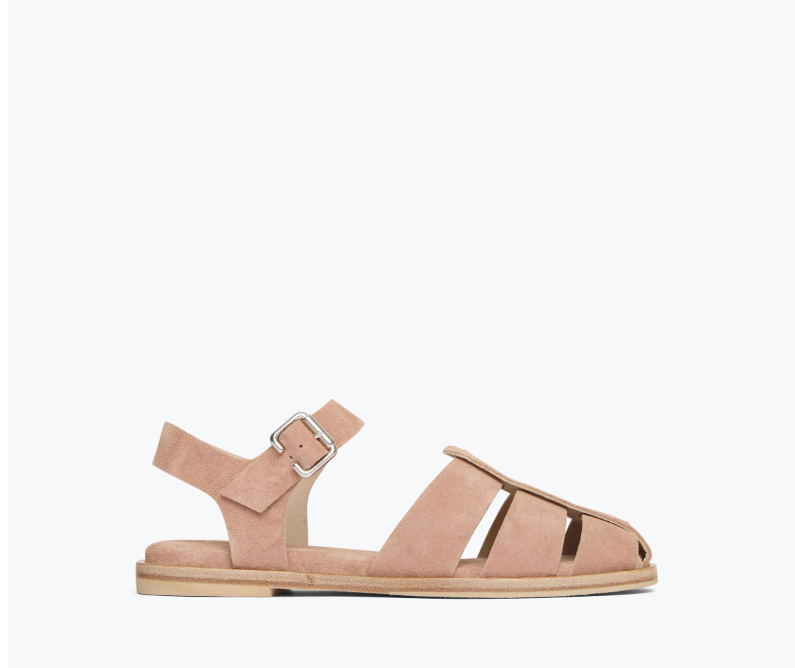 FREDA SALVADOR BLUSH SUEDE SERA