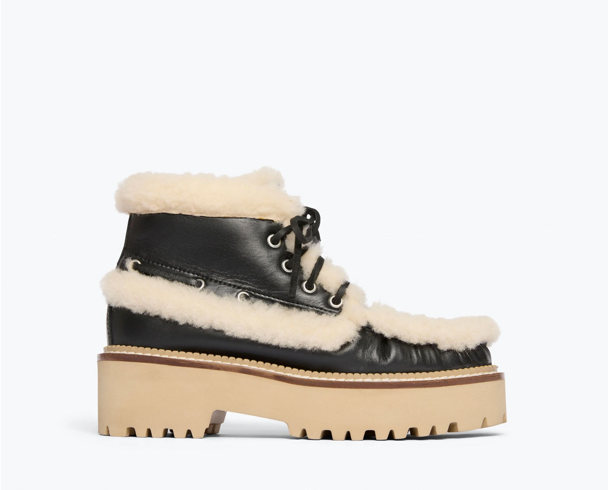 FREDA SALVADOR DAKOTA SHEARLING BOOT 