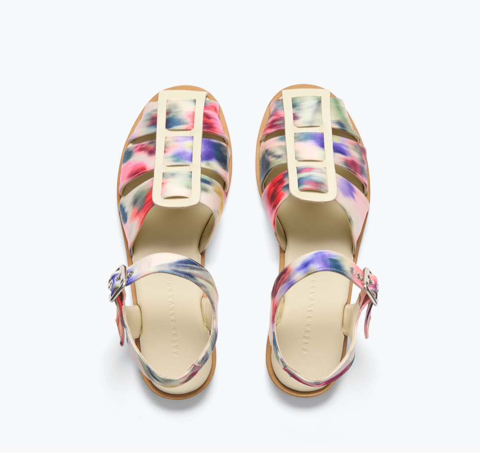 FREDA SALVADOR WATER COLOR FISHERMAN SANDALS 