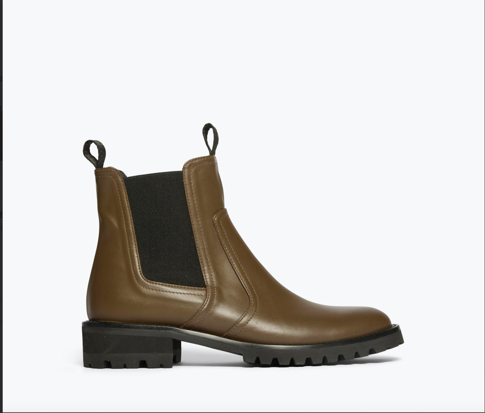 Freda Salvador Green Water Resistant Chelsea Boot 