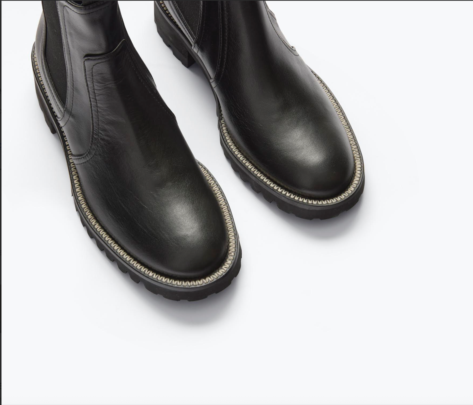 Freda Salvador Black Water Resistant Chelsea Boot 