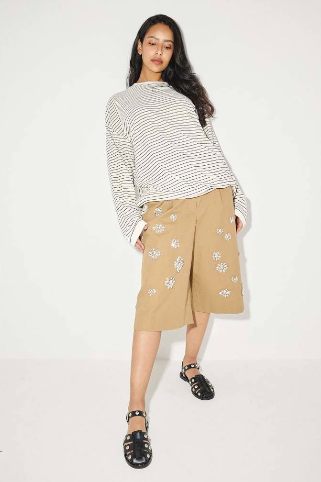 Freda Salvador Classic Sera Fisherman Black Calf with Silver Studs