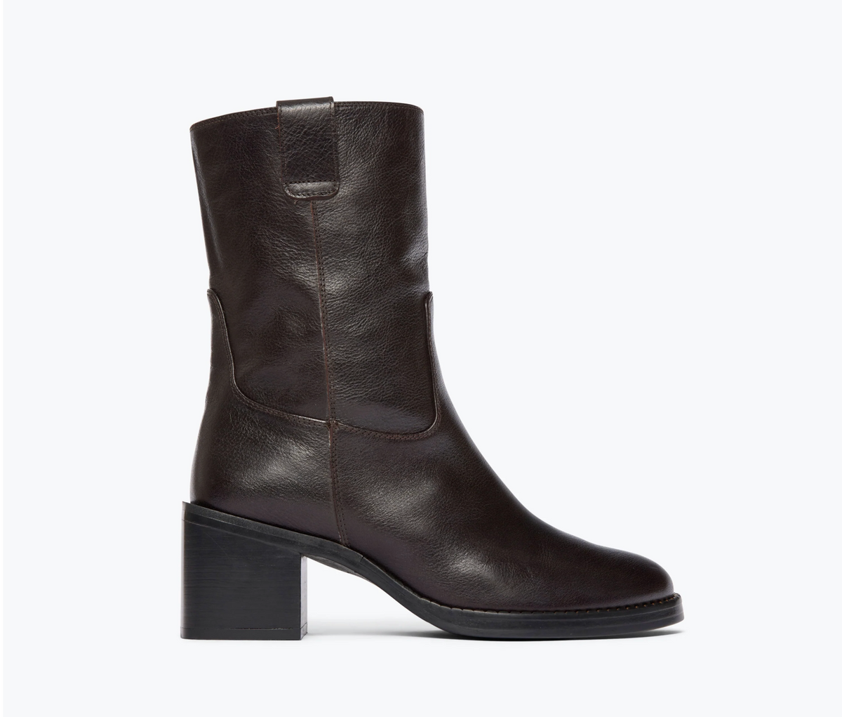 Freda Salvador Nan Boot in Classic Redwood Buffalo 