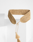 IBELIV BIKA TEA RAFFIA BELT