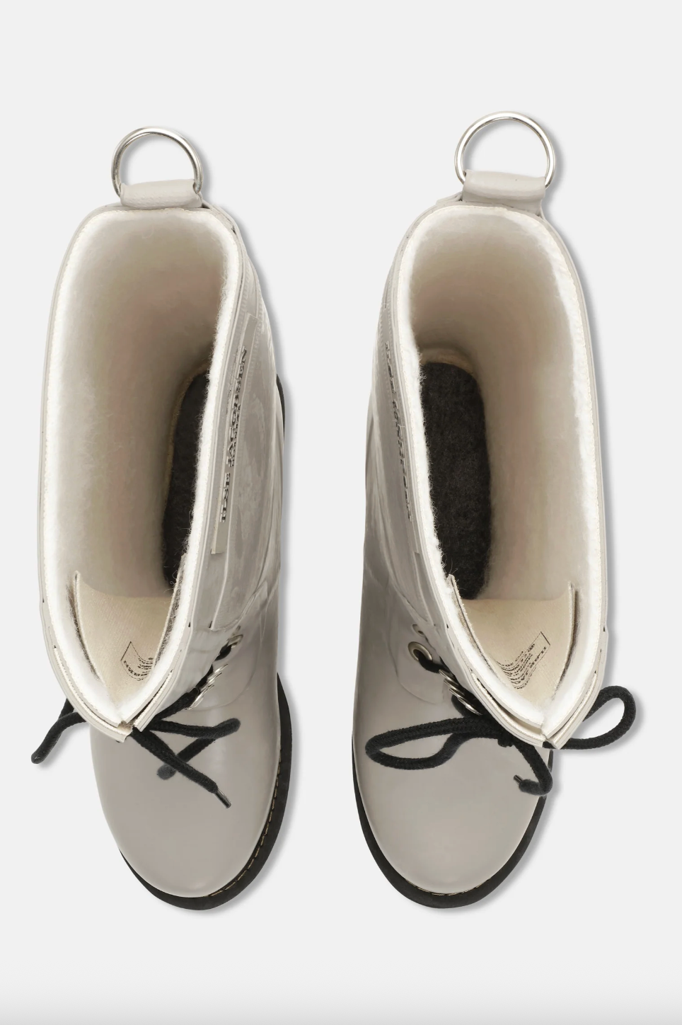 ILSE JACOBSEN GREY RUBBER INSULATED BOOT 