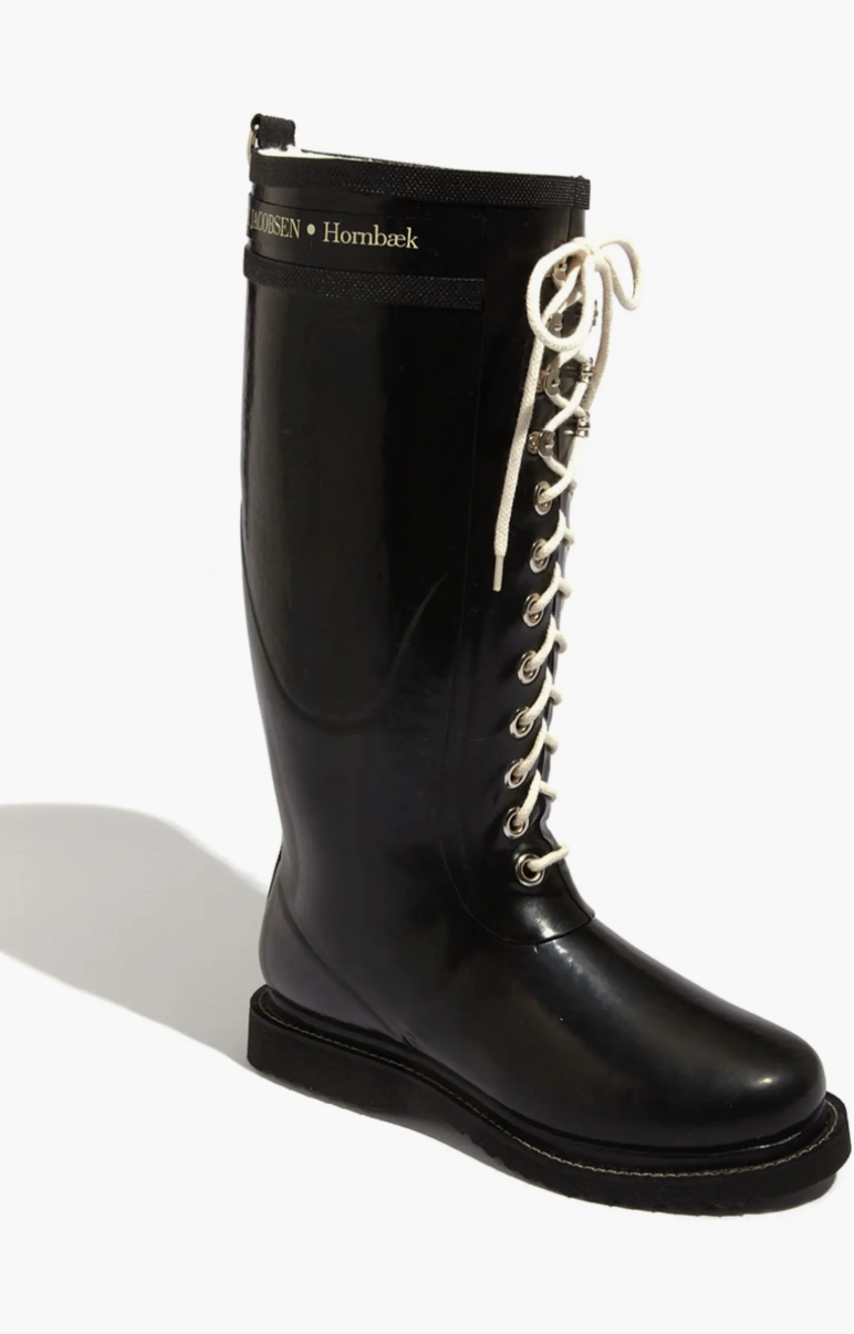 ILSE JACOBSEN KNEE HIGH BLACK BOOT