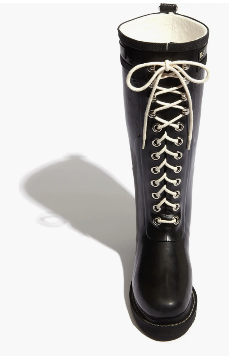 ILSE JACOBSEN RUB1 BLACK BOOT 