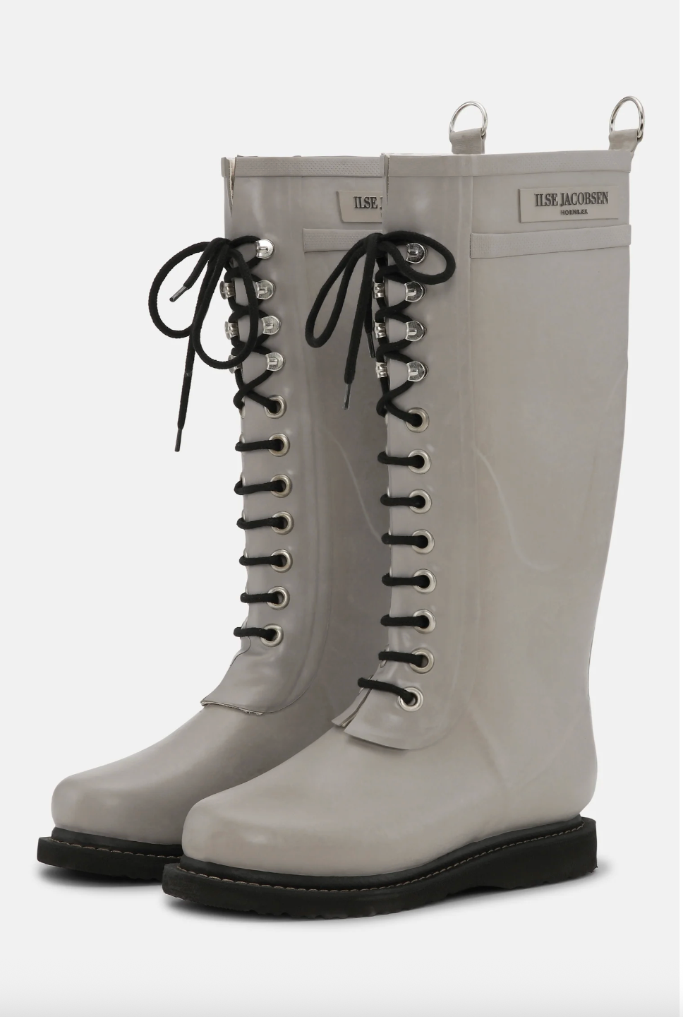 ILSE JACOBSEN RUB1 GREY RUBBER BOOT 