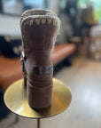 MOU: PLATFORM BOOTIE WITH BUCKLE STRAP