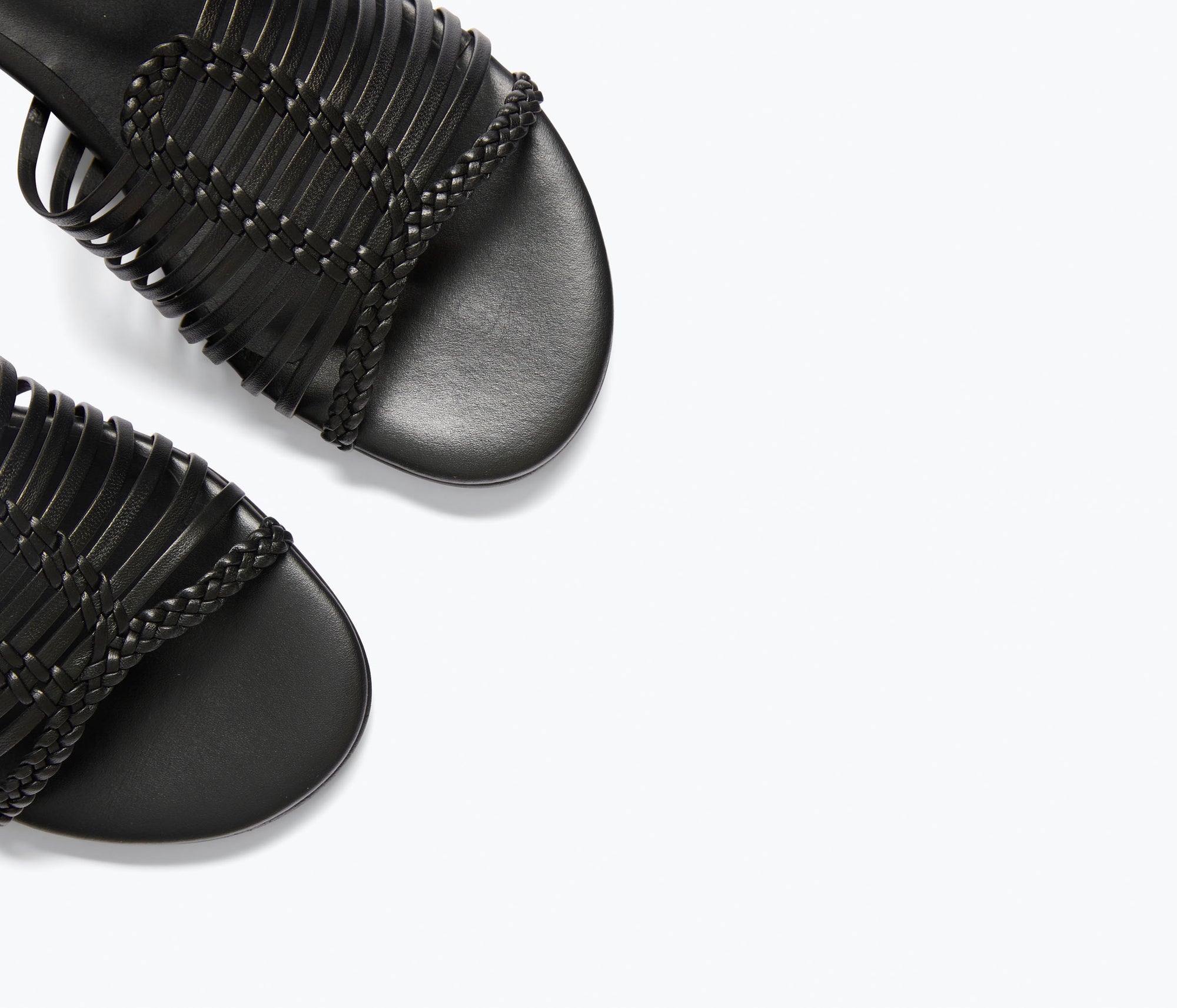 FRĒDA SALVADOR: JUDY WOVEN BLOCK HEEL SANDAL