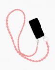 INA SEIFART BLUSH PERLENZICKZACK PHONE NECKLACE 