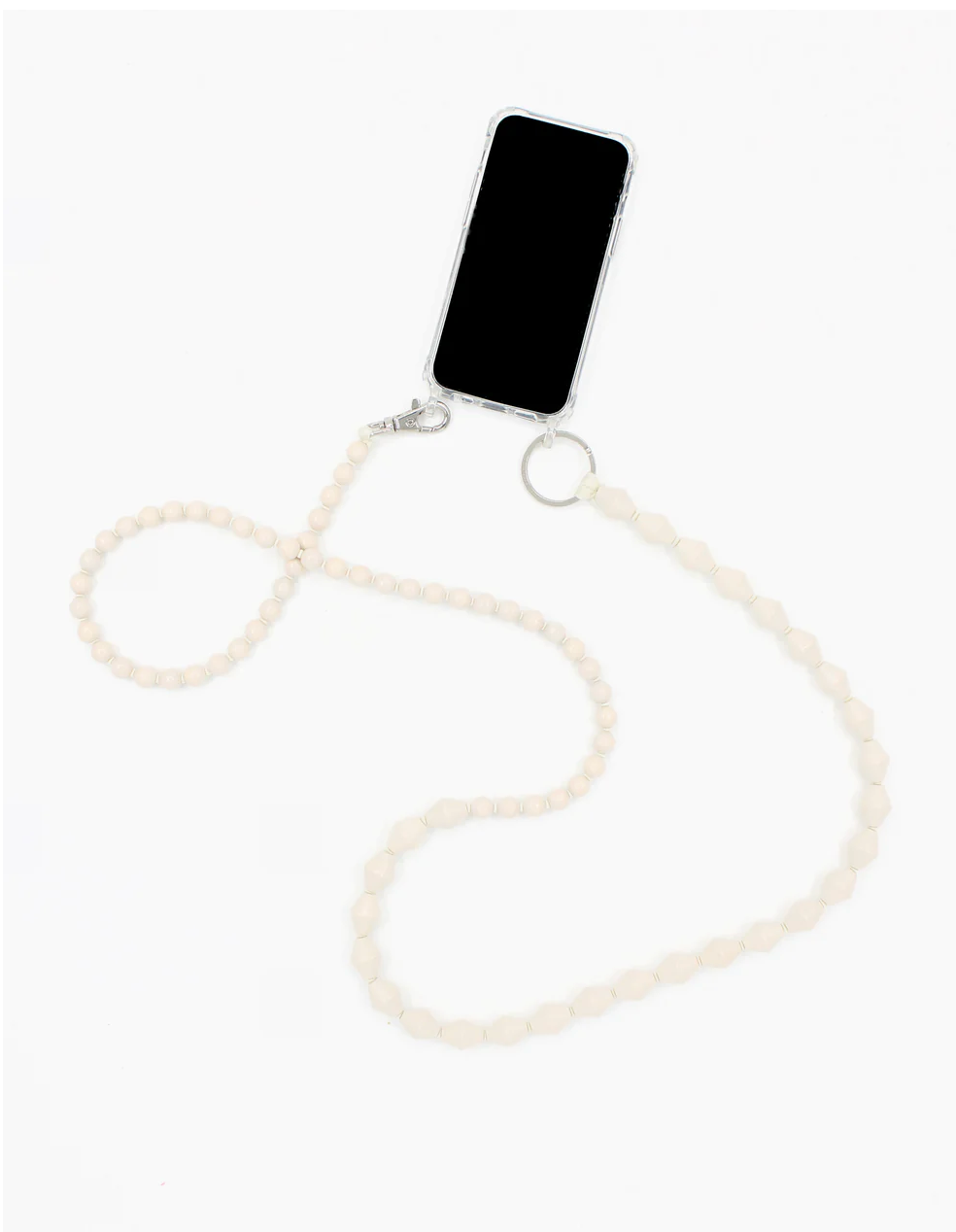 INA SEIFART OPAL PERLENZICKZACK PHONE NECKLACE 