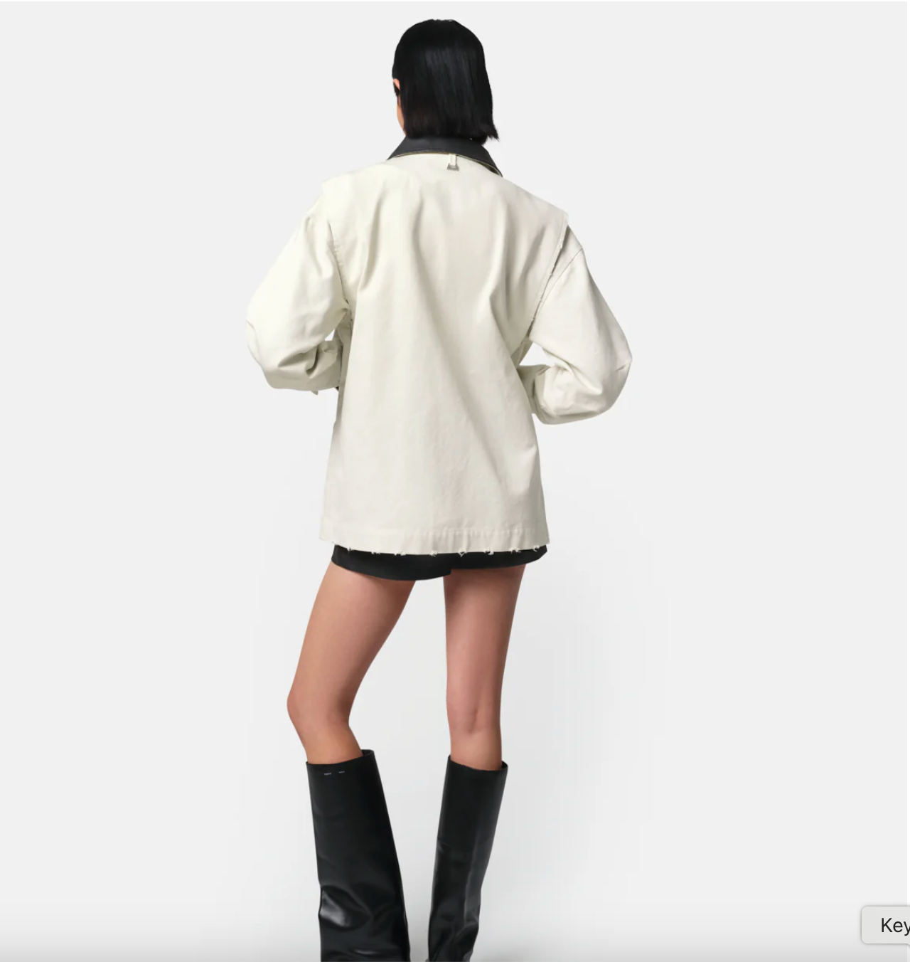 APPARIS IVORY BARN JACKET