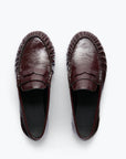 FRĒDA SALVADOR: SYDNEY RUCHED PENNY LOAFER