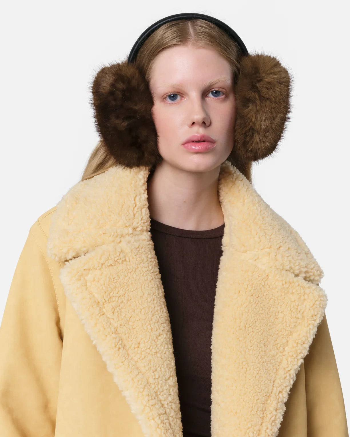 APPARIS: Esme Faux Mink Earmuffs