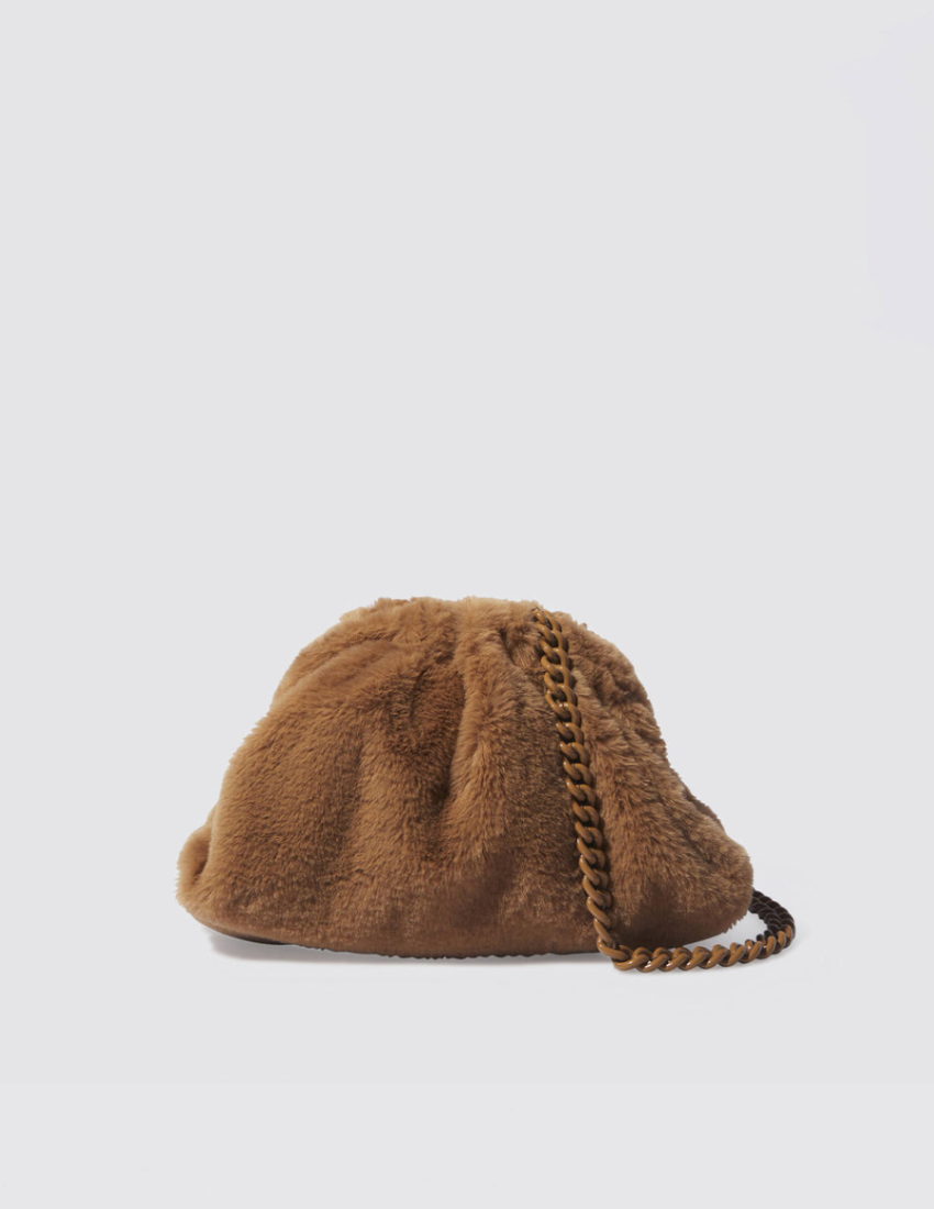 Maria La Rosa Nita Mini Bag in Nude 