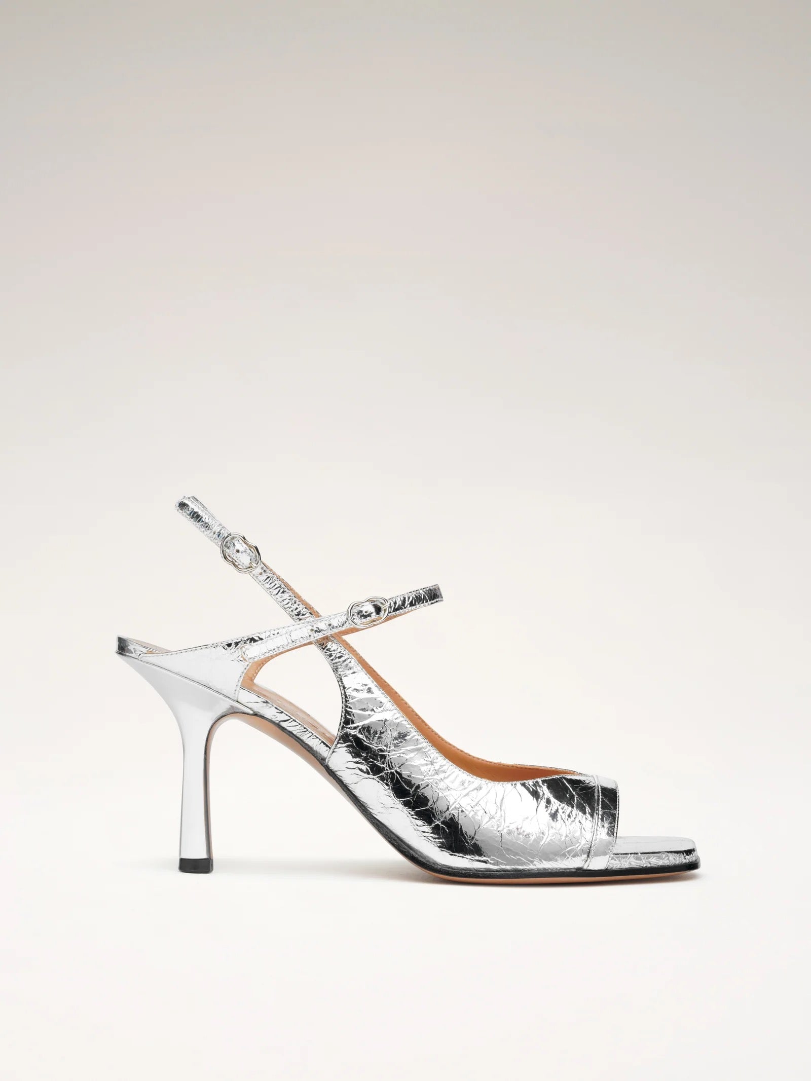 NOMASEI BEFORE SUNRISE SILVER SANDAL