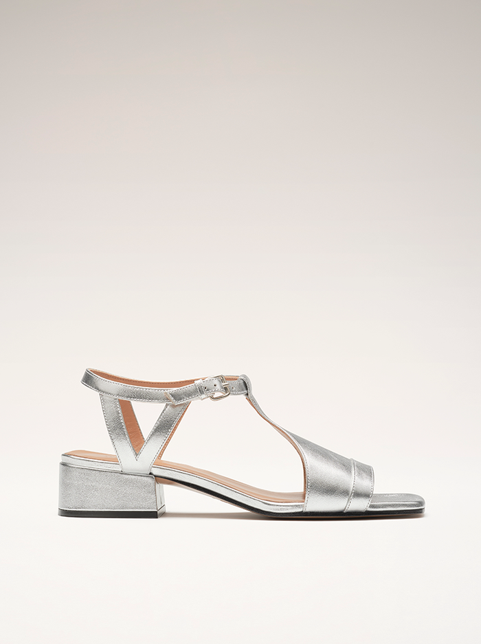 NOMASEI FELICITA SILVER SANDAL
