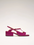 NOMASEI ROOFTOP EMBOSSED MAGENTA SANDAL