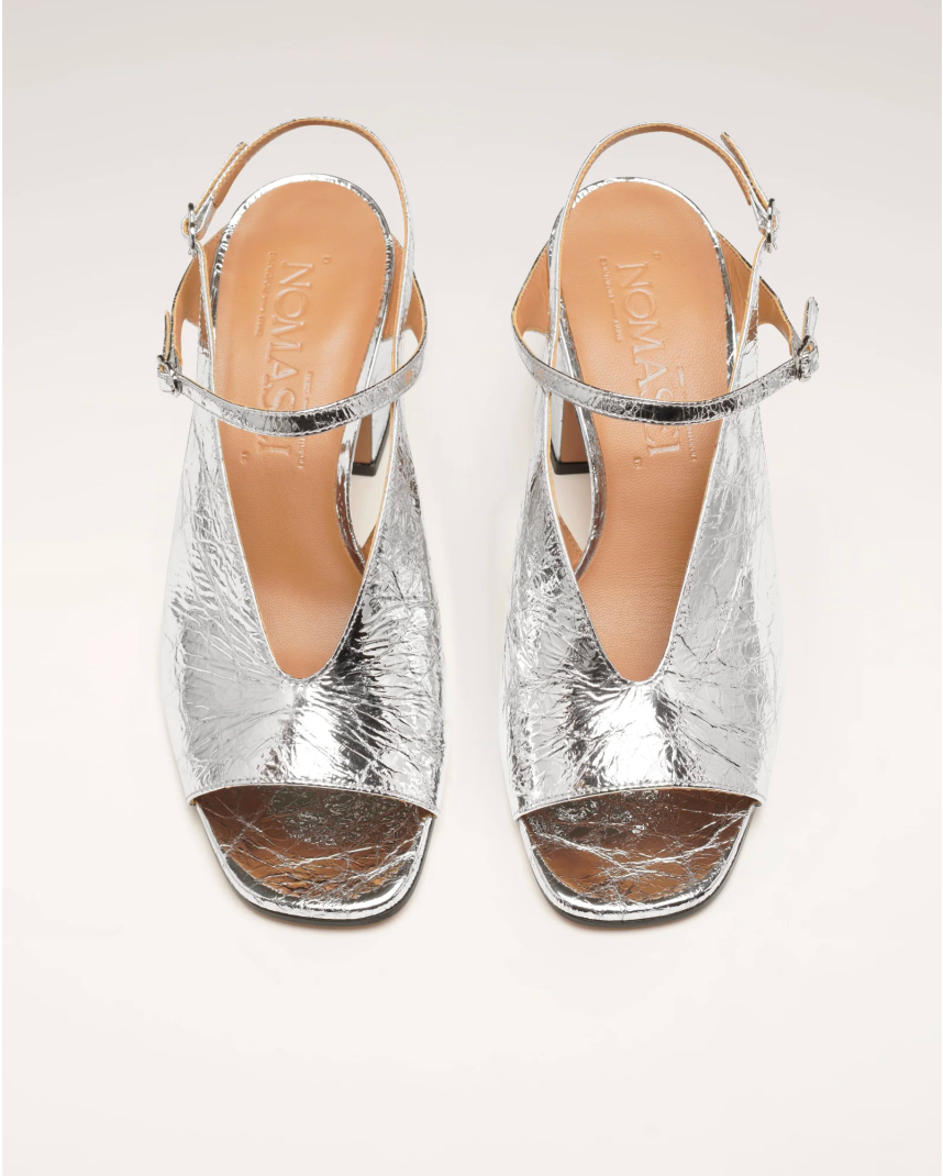 NOMASEI SUNDAYMORNING SILVER SANDAL