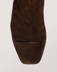 NOMASEI Strada Ankle Boots Suede Brown Toe Cap 