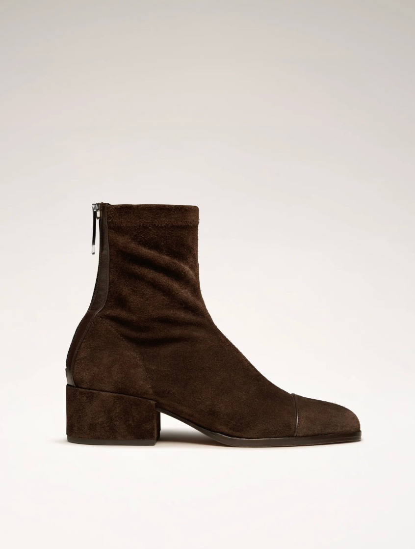 NOMASEI Strada Ankle Boots Suede Brown 