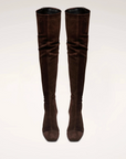 NOMASEI Whisper Over the Knee Camoscio Brown Boots 