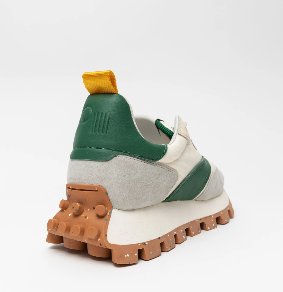 ONCEPT IVORY AND GREEN OSAKA SNEAKERS 
