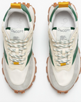 ONCEPT IVORY AND GREEN SNEAKERS 