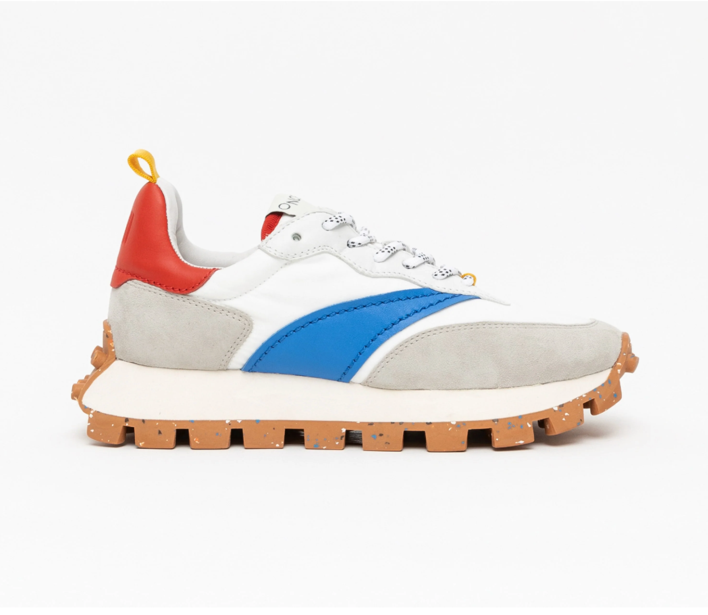 ONCEPT RED WHITE AND BLUE SNEAKER 