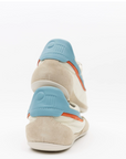 ONCEPT TEMPLE IVORY AND BLUE SNEAKER 