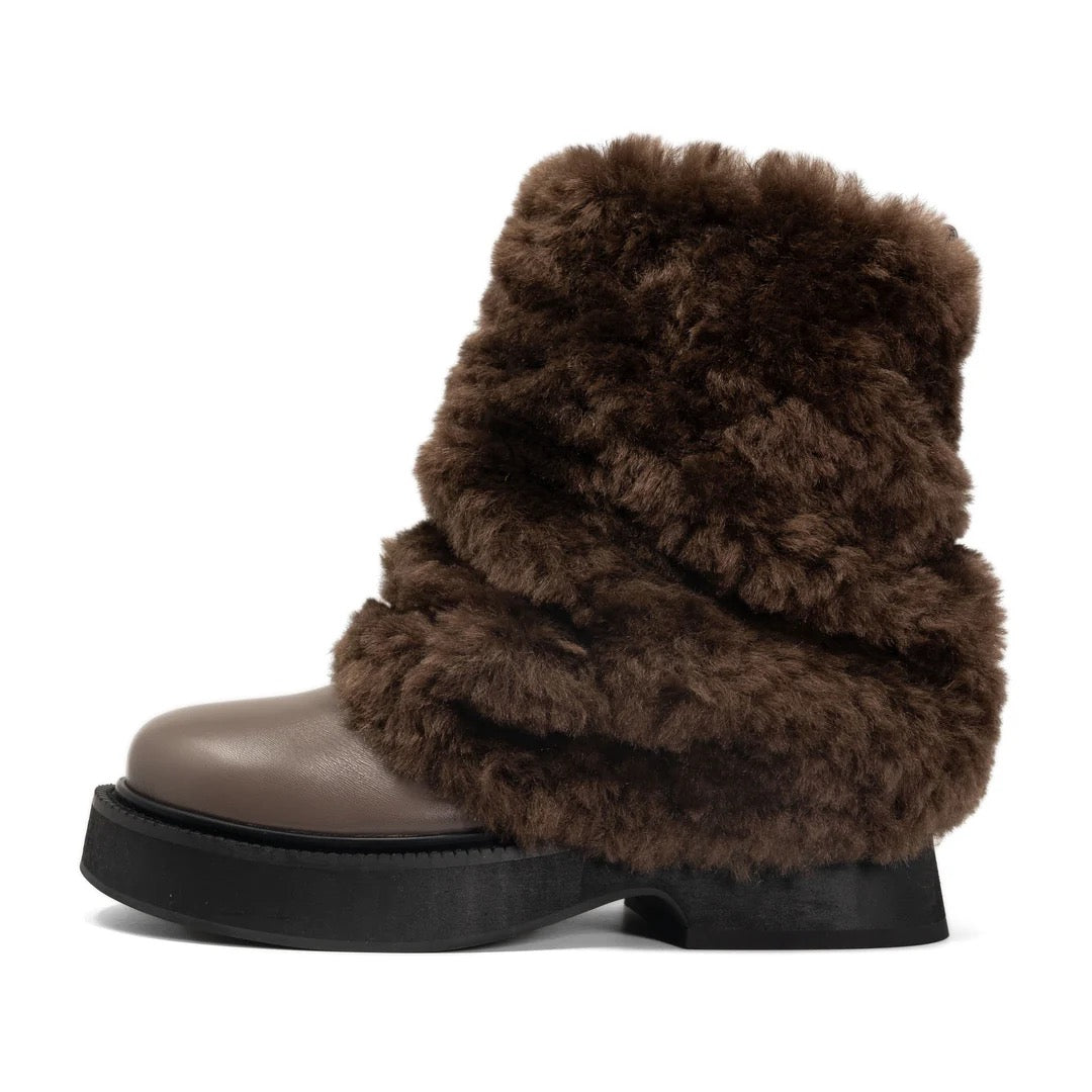 ROAM CLOUD MOTO BOOT TAUPE 