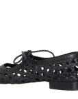SARAH CHOFAKIAN BLACK TRESSÊ FLAT 