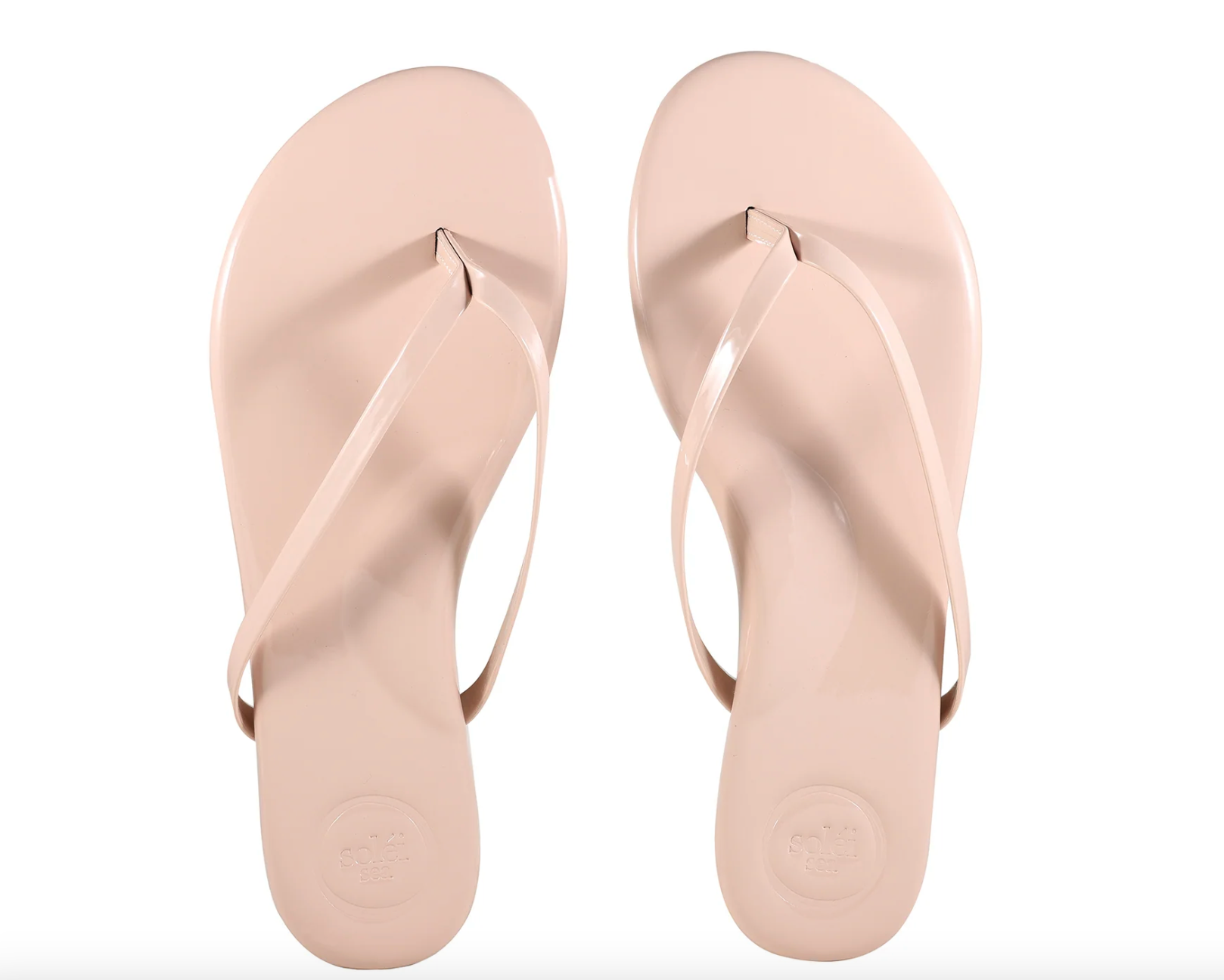 SOLEI SEA INDIE BUFF PATENT STRAP SANDAL 