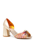Sarah Chofakian Collagem Ouro Sandals 